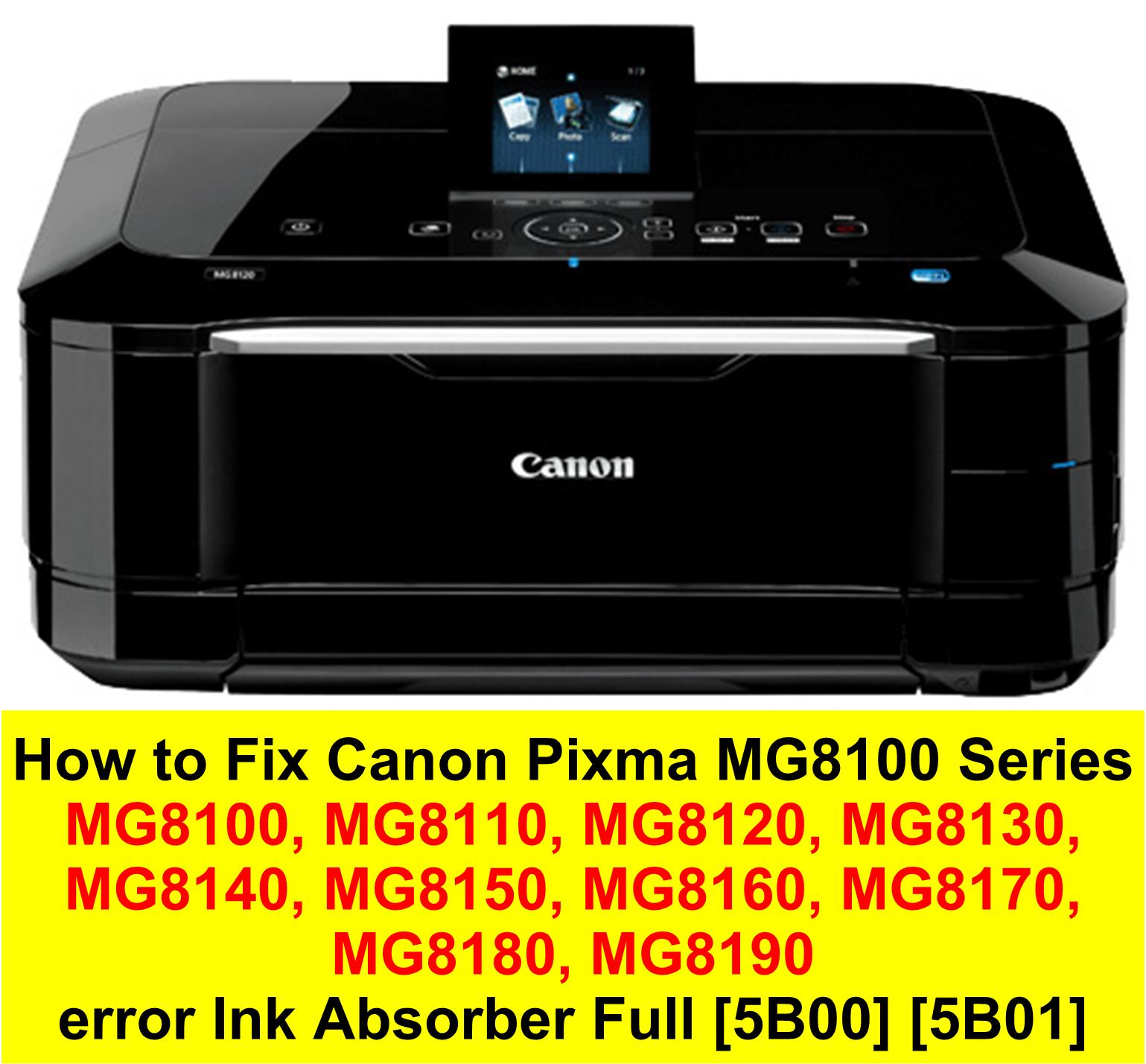 printer error 5b00 canon